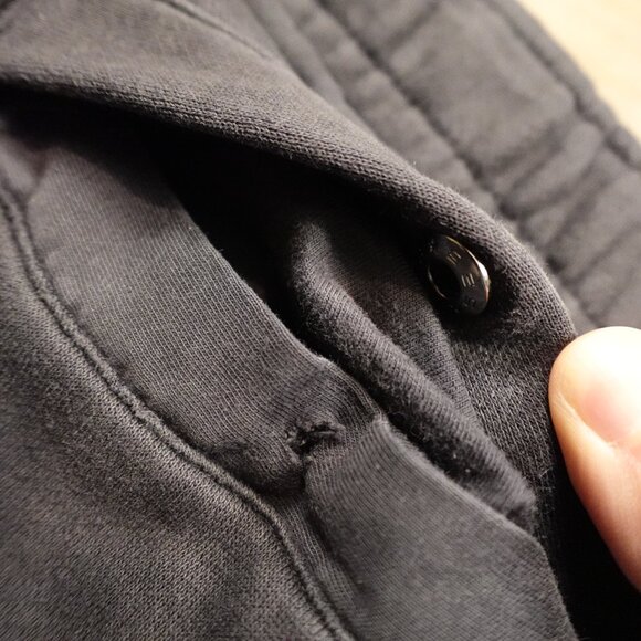 Nike Club Fleece Pants Men’s Medium Black Sweatpants - Picture 12 of 14